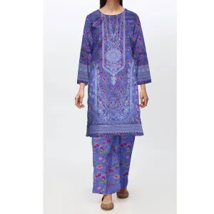 2PC- Unstitched Digital Printed Linen Suit PW4463