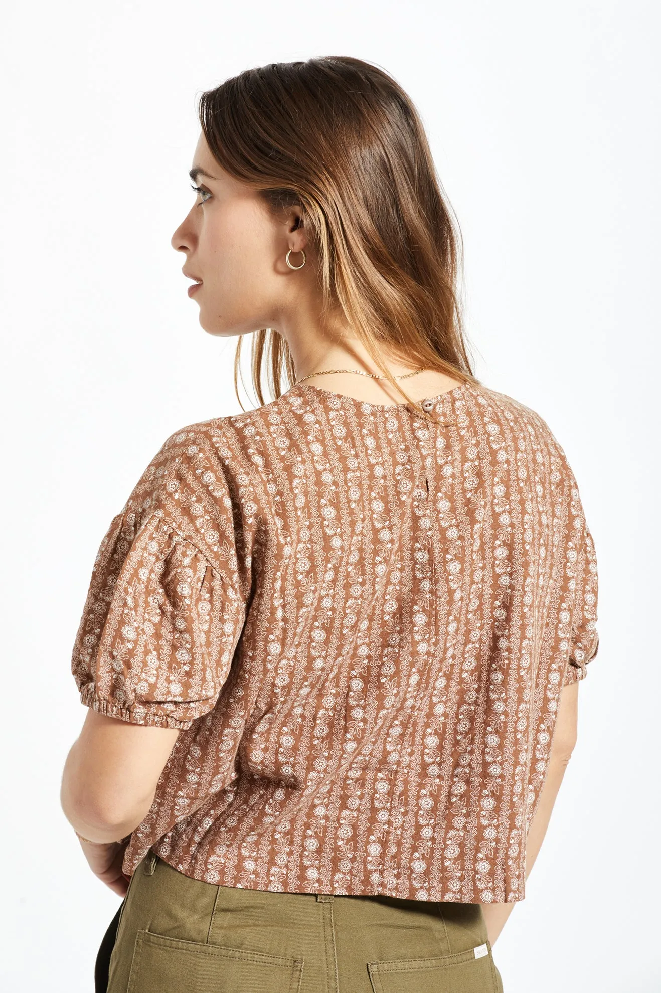Balboa Linen S/S Shirt - Bison