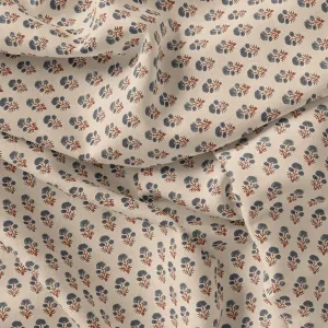 Beautiful Eucalyptus Tree Seamless Digital Printed Fabric - Pure Muslin