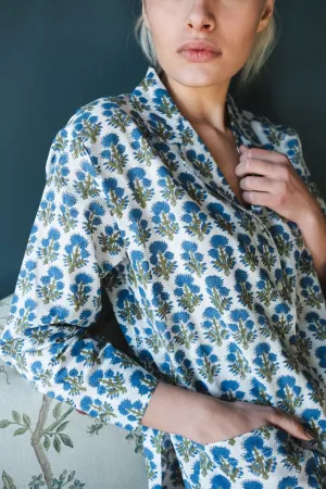 Block Printed Muslin Oversized Pajama Set