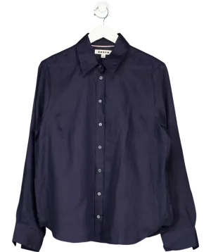 Boden Blue Sienna Linen Shirt UK 18