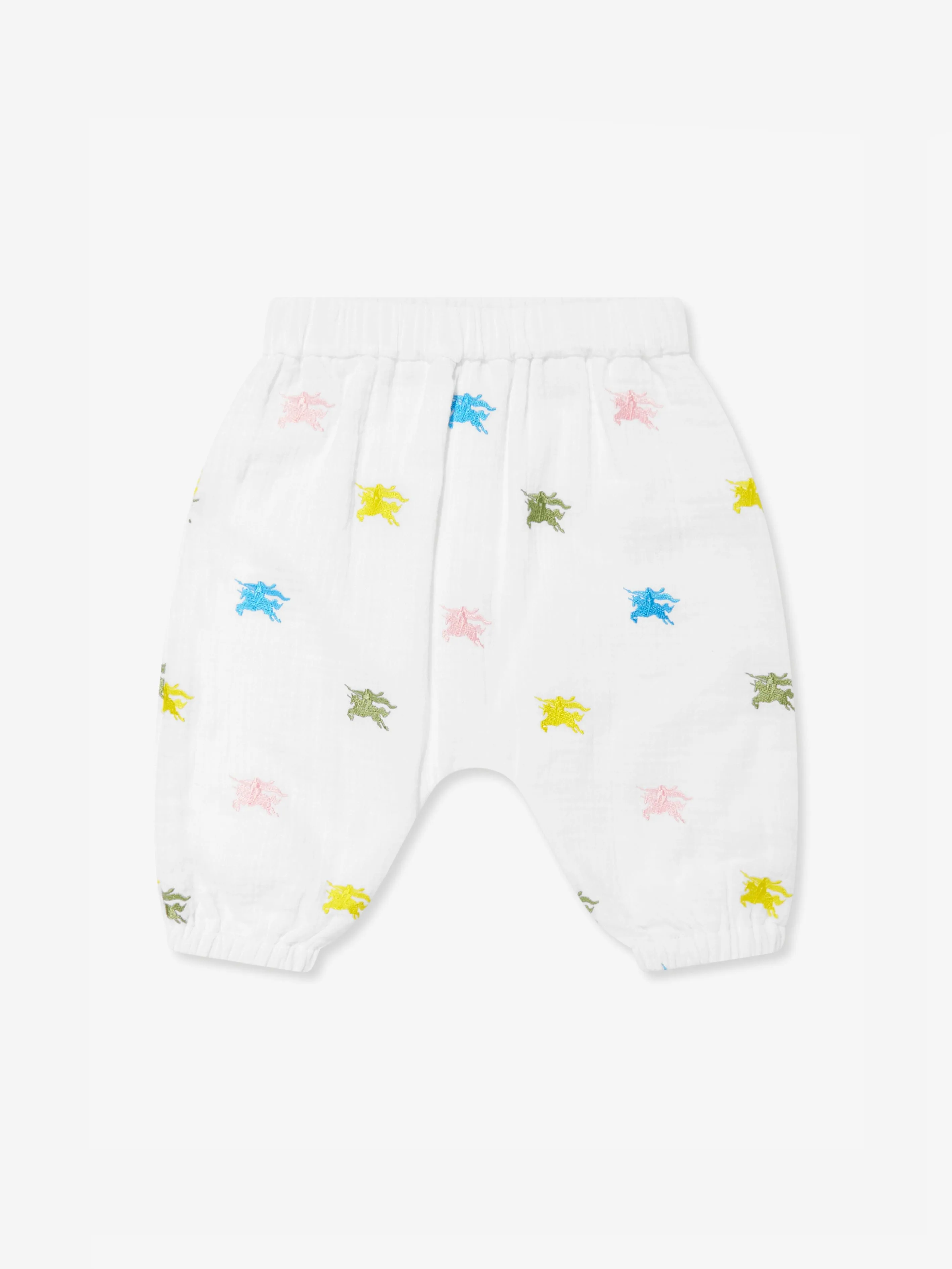 Burberry Baby Boys AOP EKD Shorts Set in White