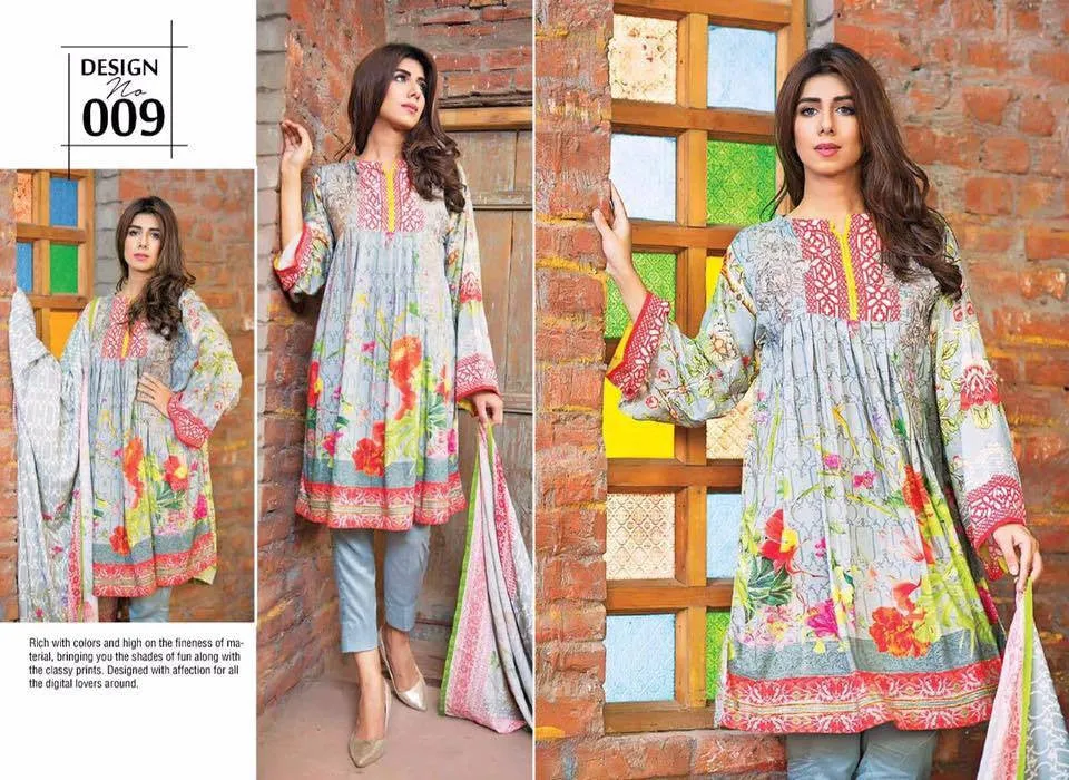 Charizma Floss Linen Collection '16 – Design 9