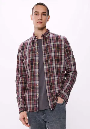 Checked Flannel Shirt - Red