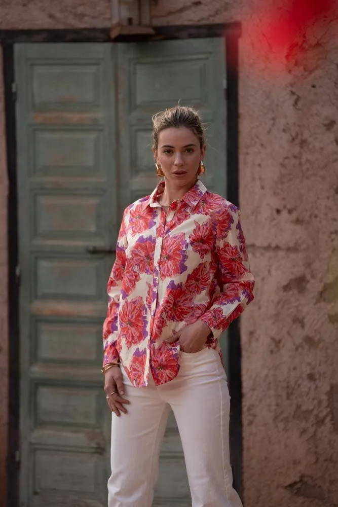 Chelsea printed cotton shirt
