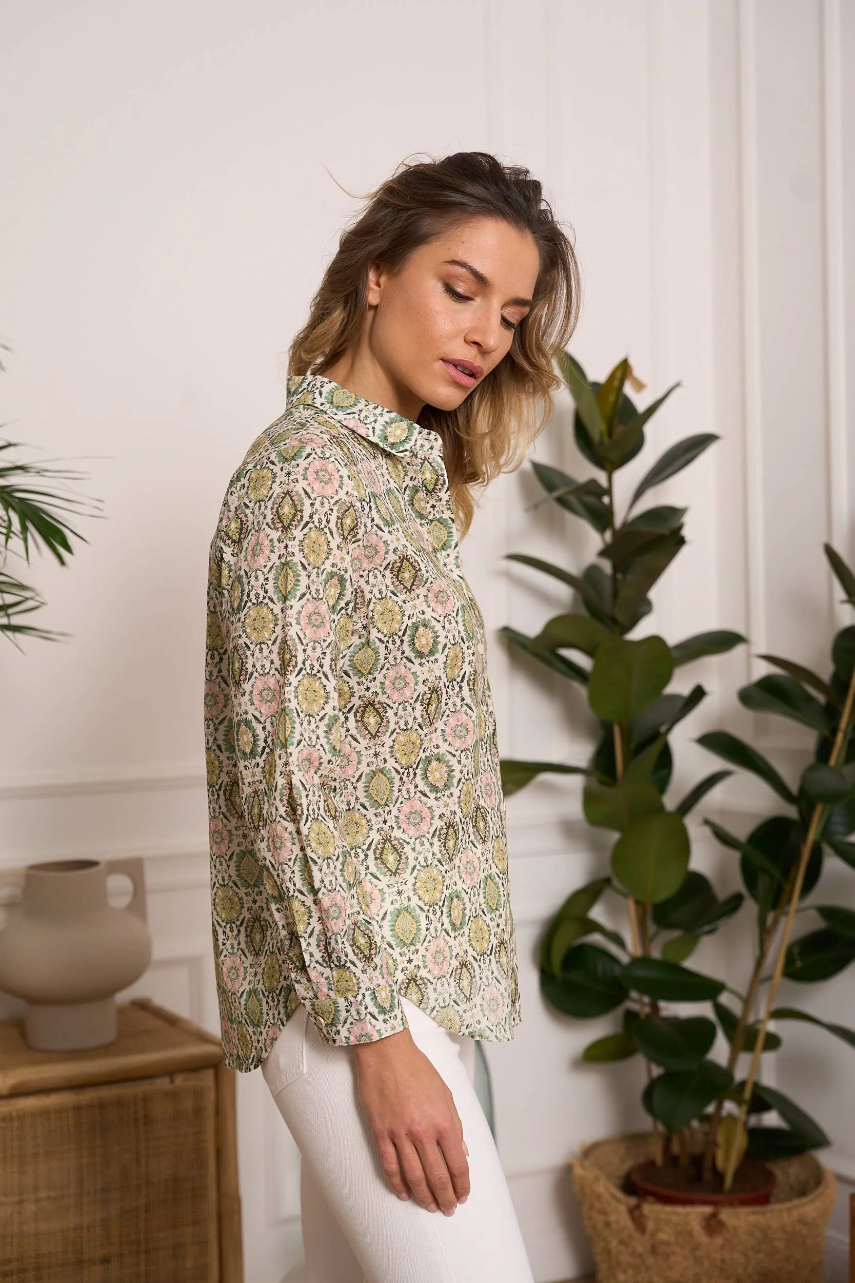 Chelsea printed cotton shirt