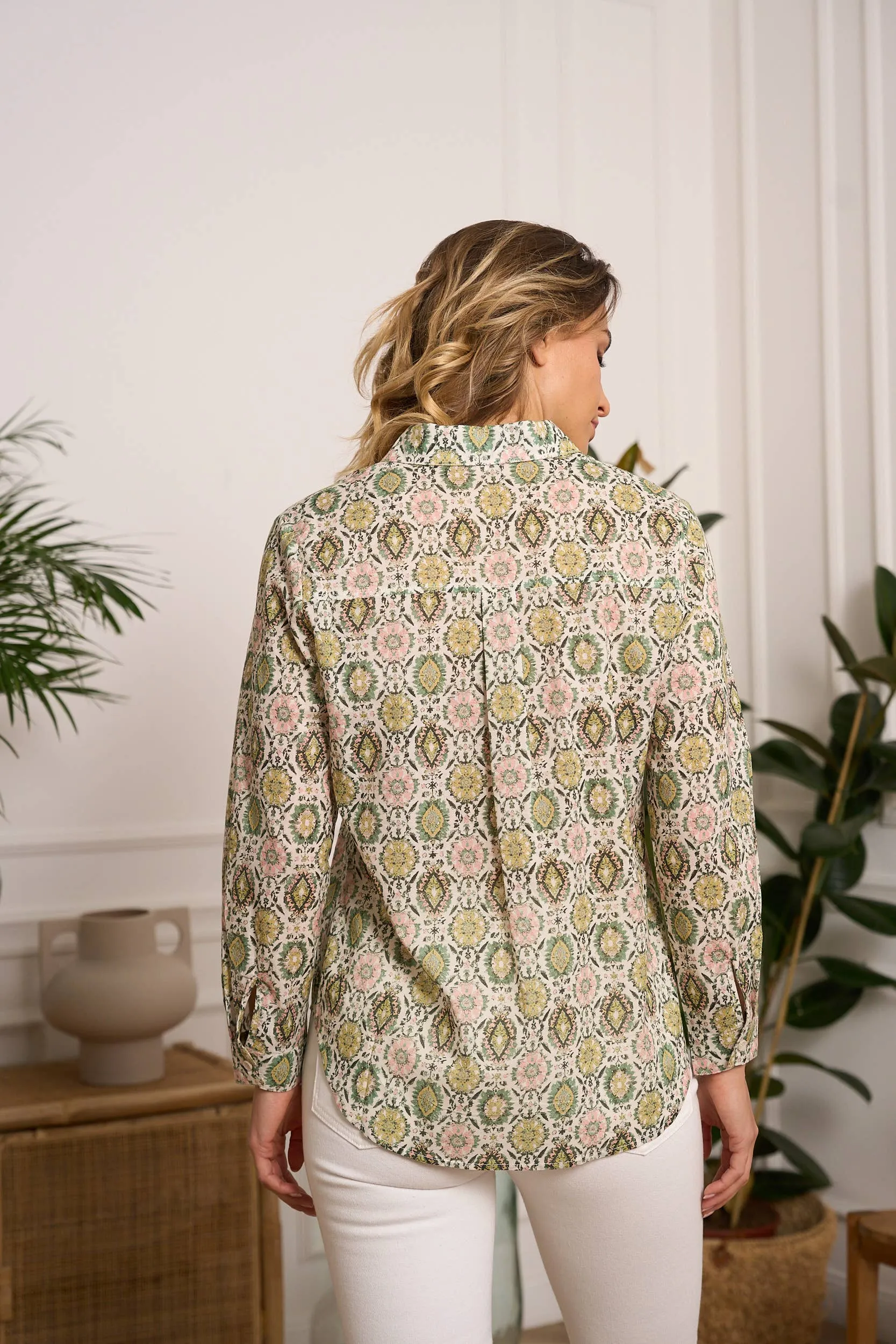 Chelsea printed cotton shirt