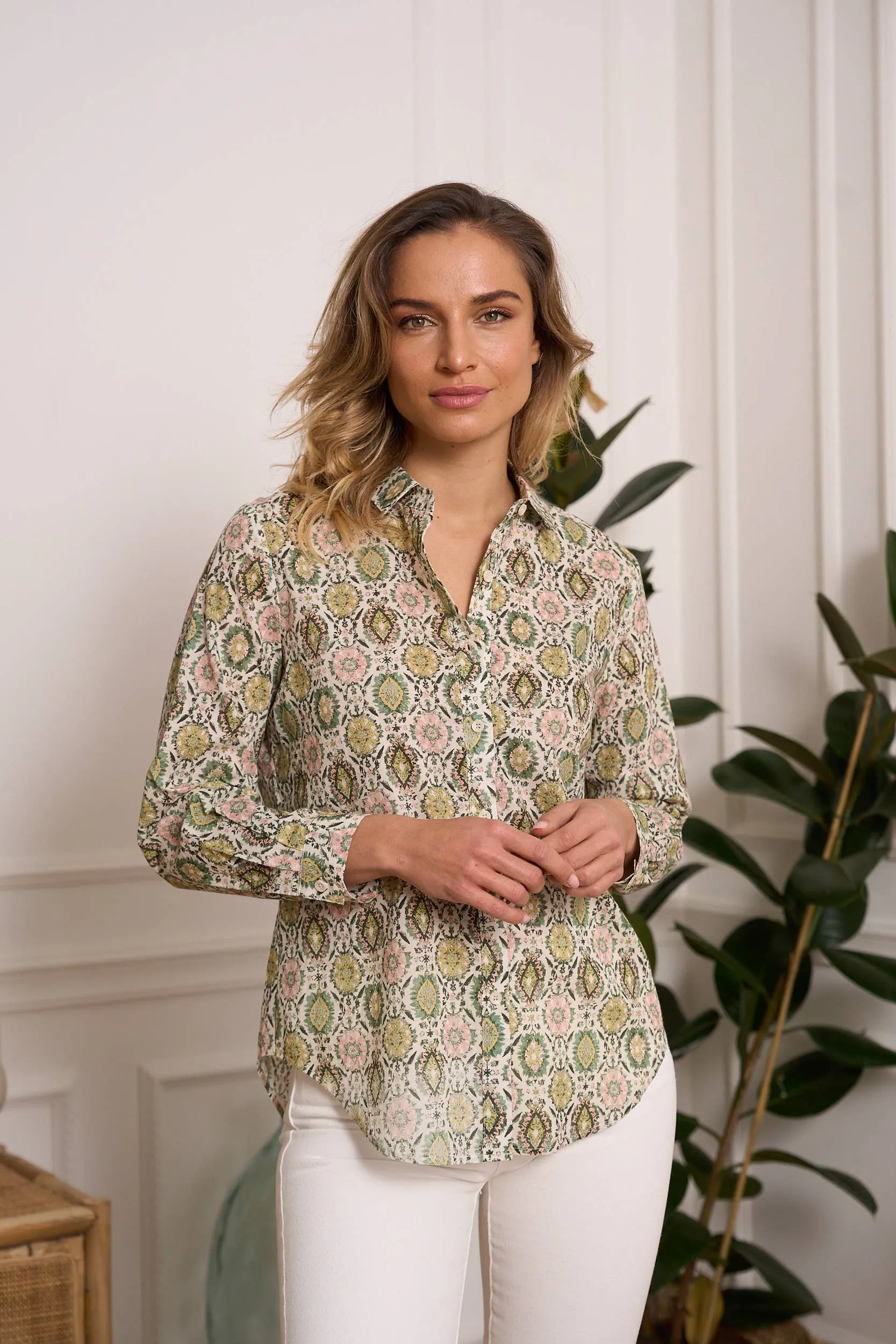 Chelsea printed cotton shirt