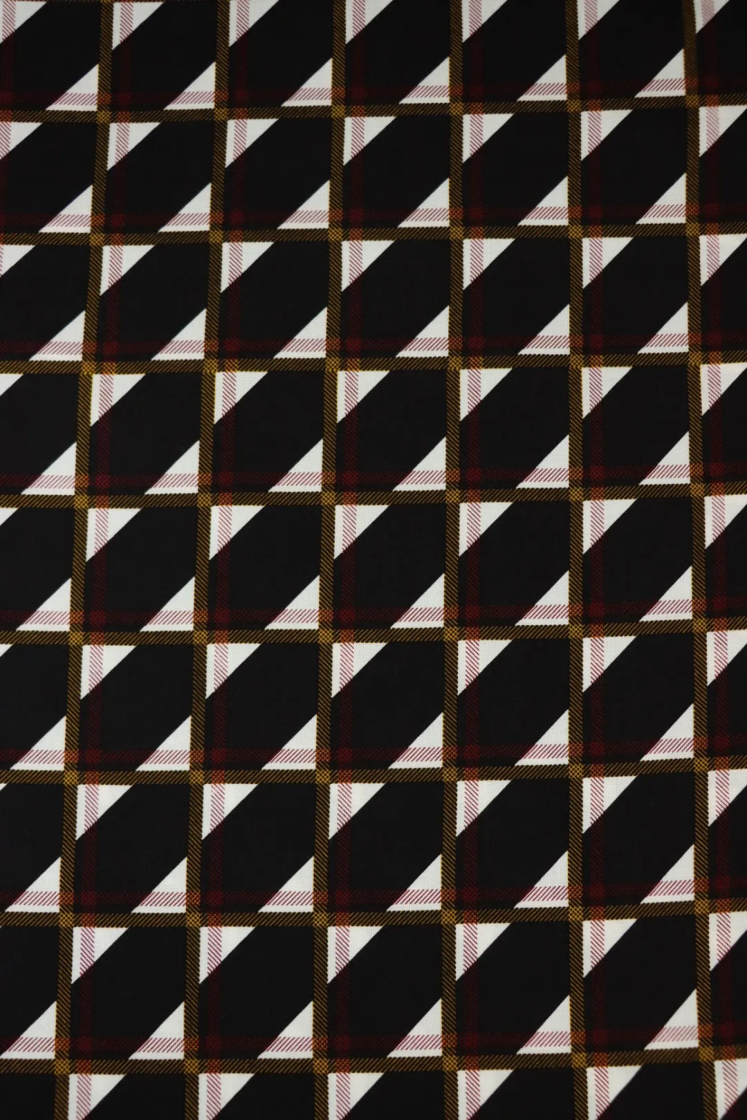 Dashing Plaid Rayon Challis