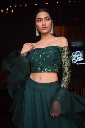 Emerald Dreamy Lehenga Set