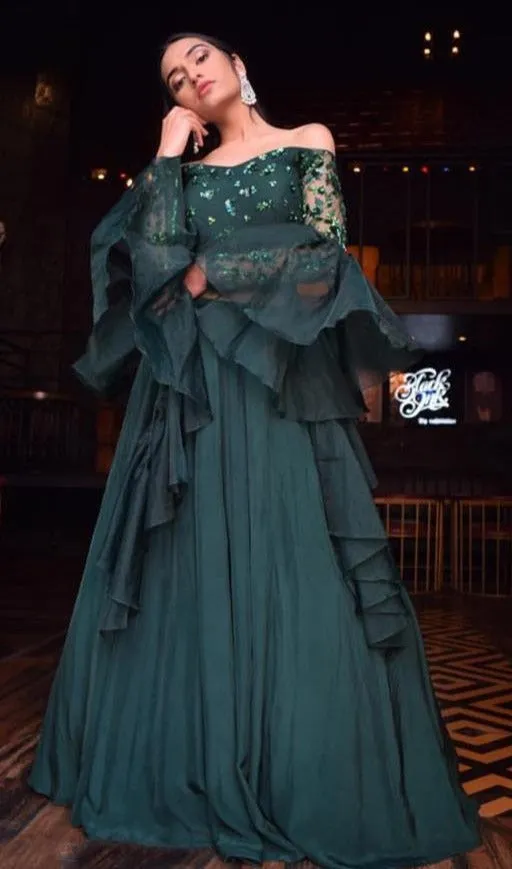 Emerald Dreamy Lehenga Set
