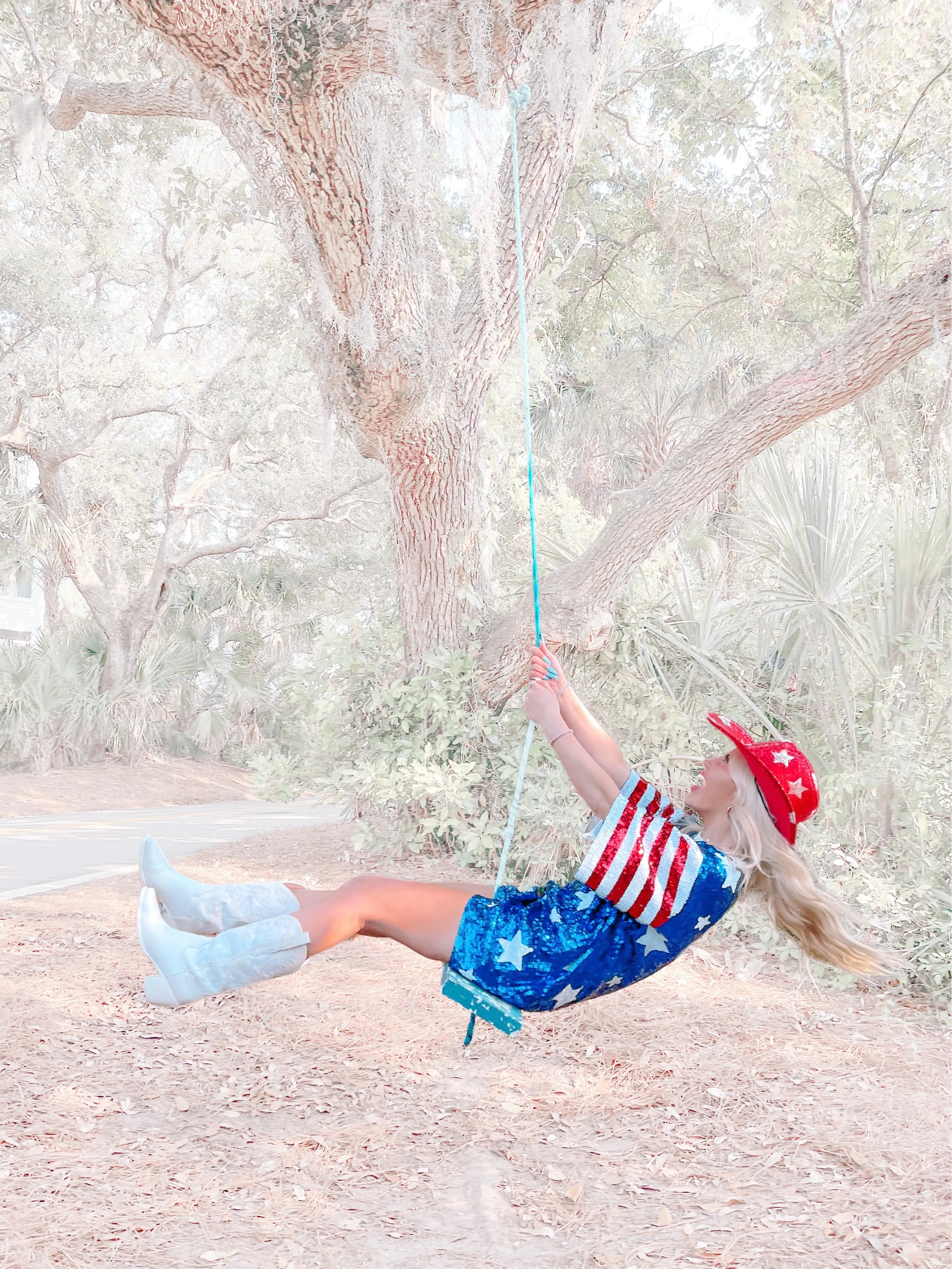 Flag Day Sequin Dress