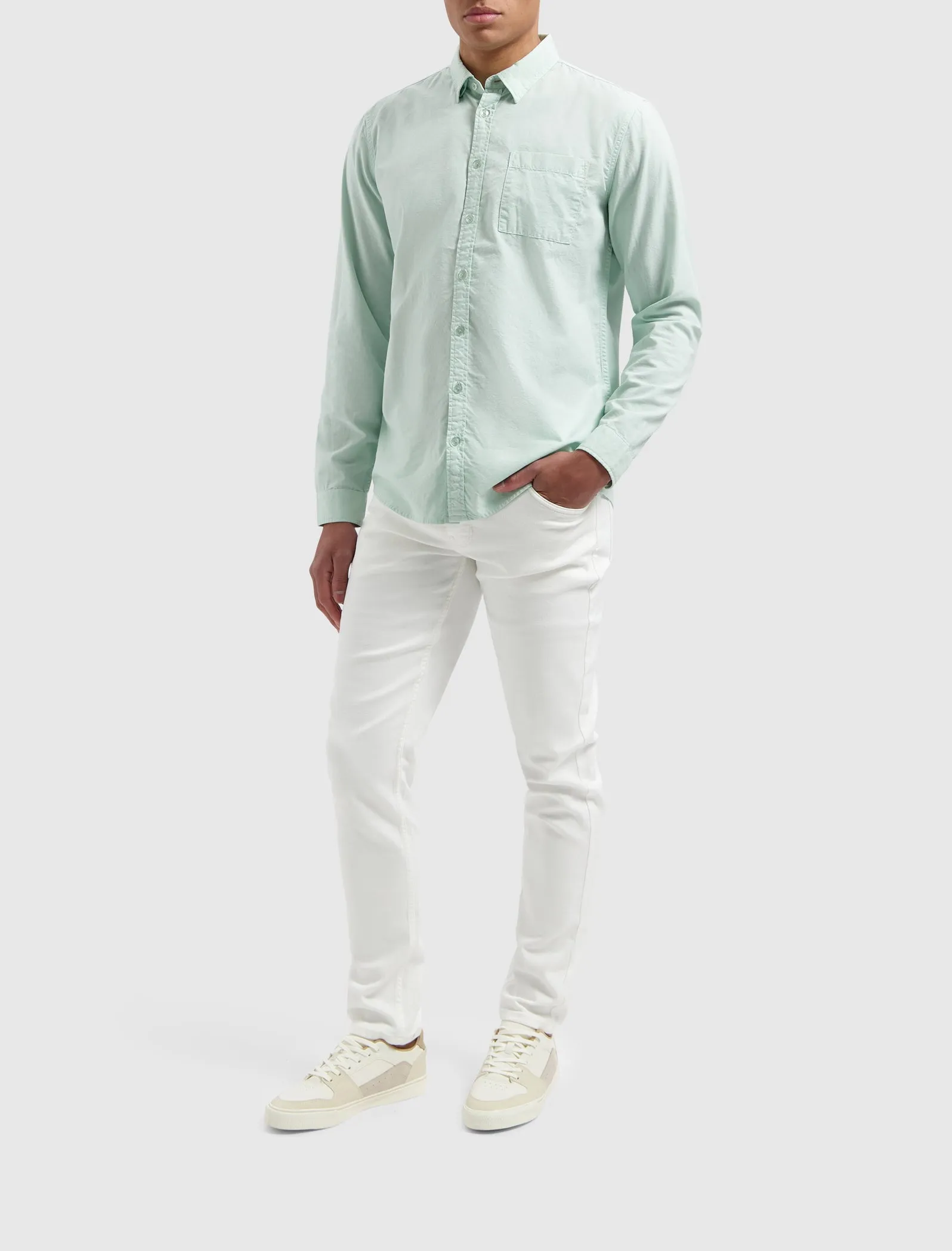 Garment Dye Shirt | Mint