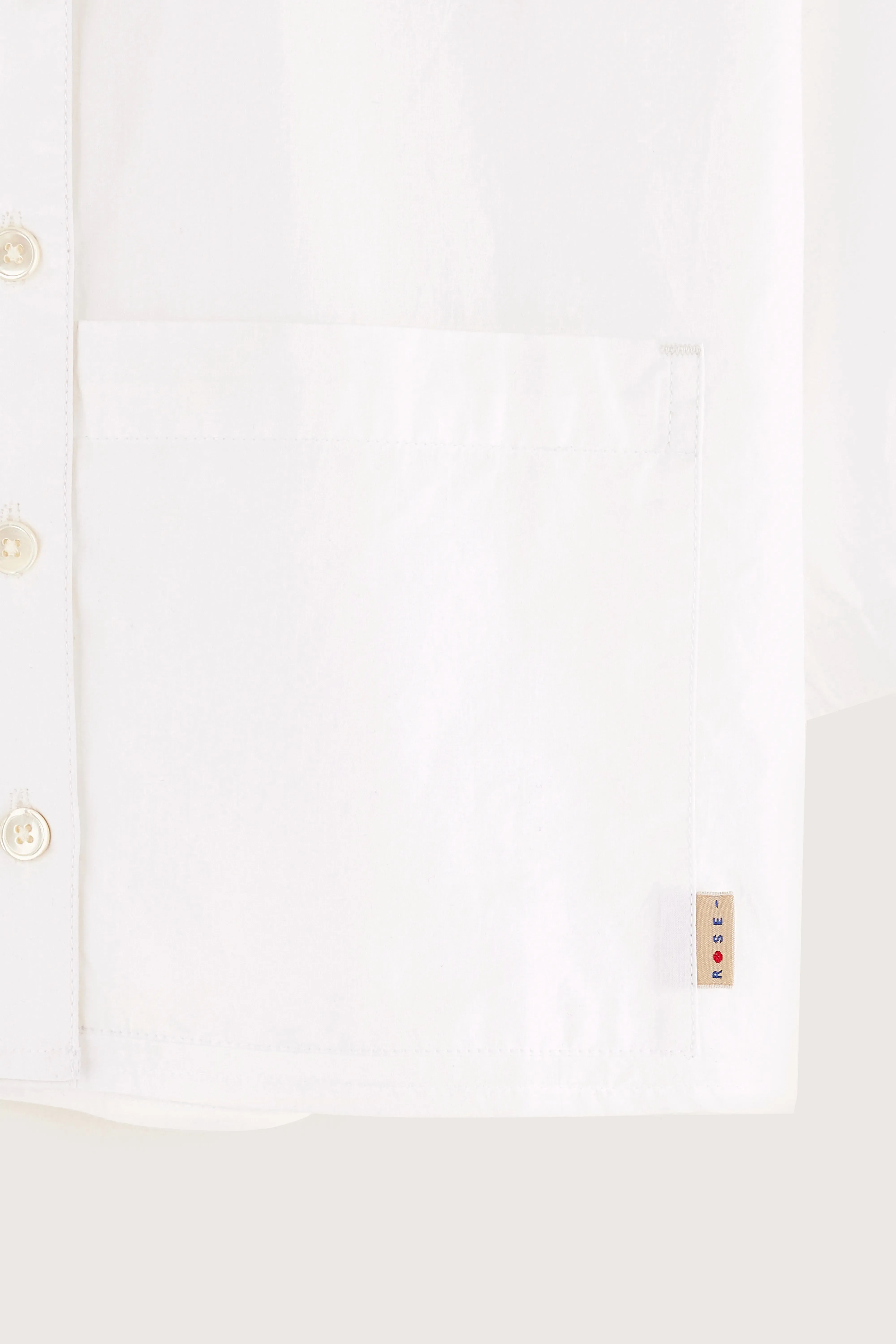 Higgle cropped shirt (251 / G / WHITE)