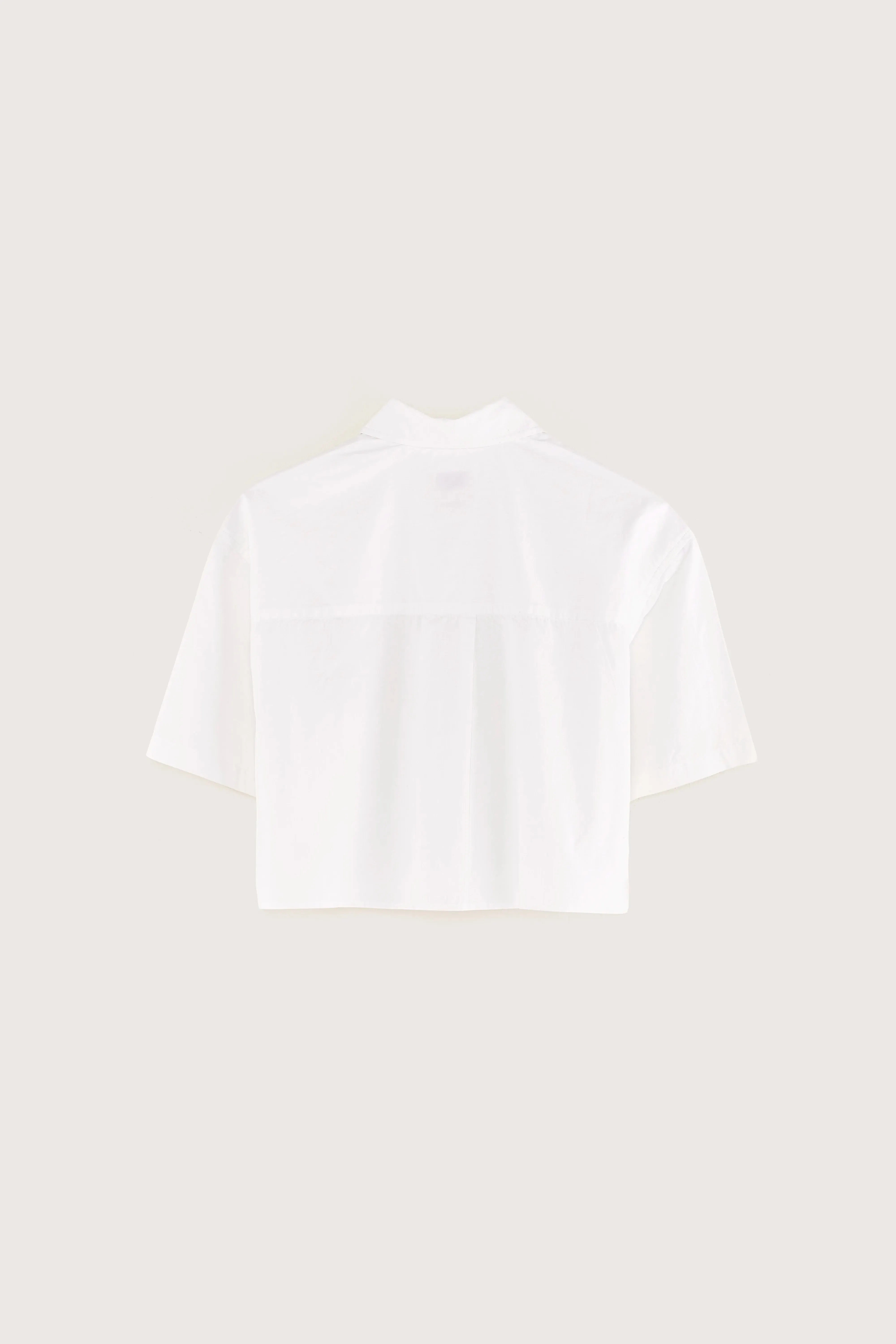 Higgle cropped shirt (251 / G / WHITE)