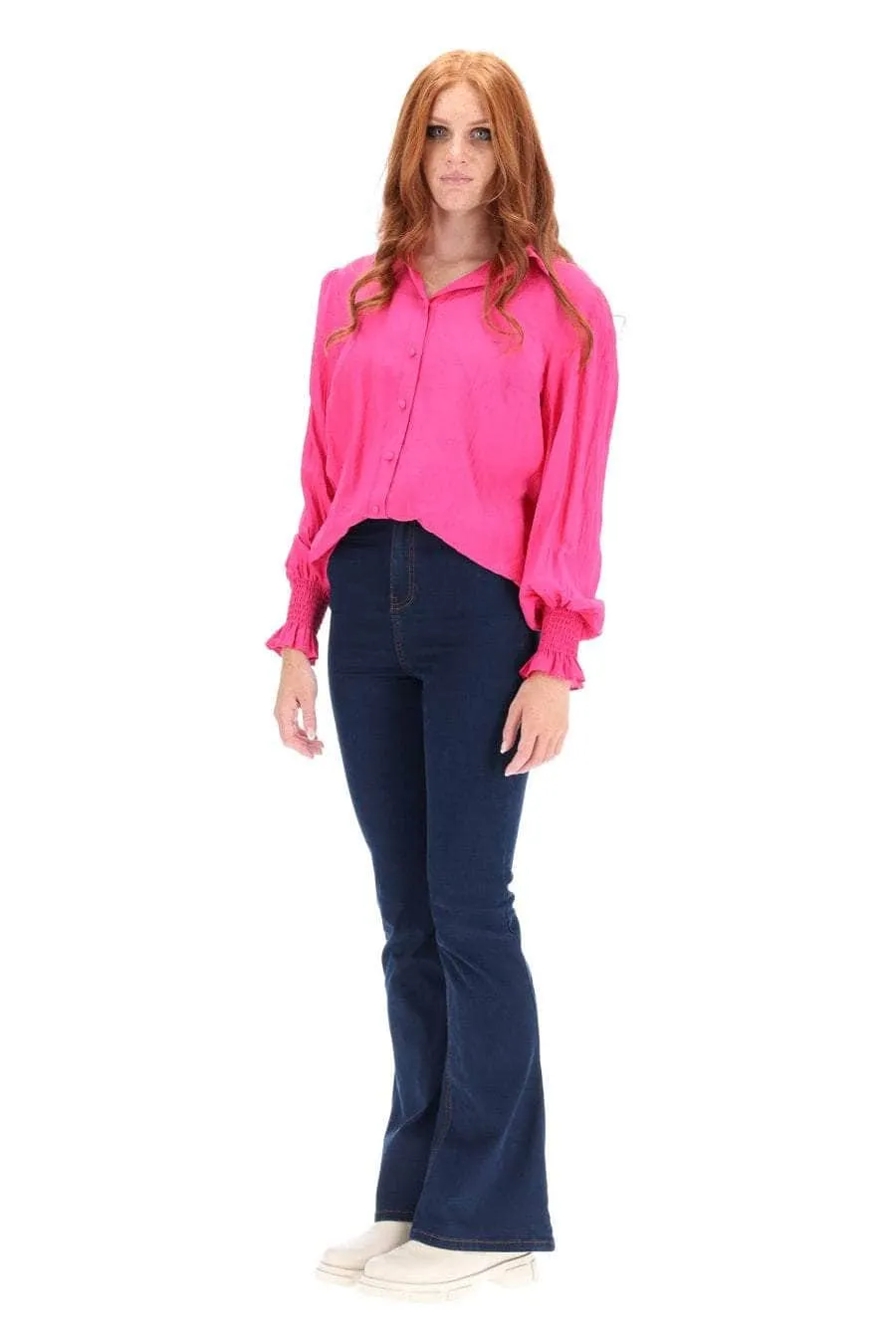 Jaxon Cotton Shirt Pink