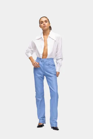 KATE BUTTON UP in White