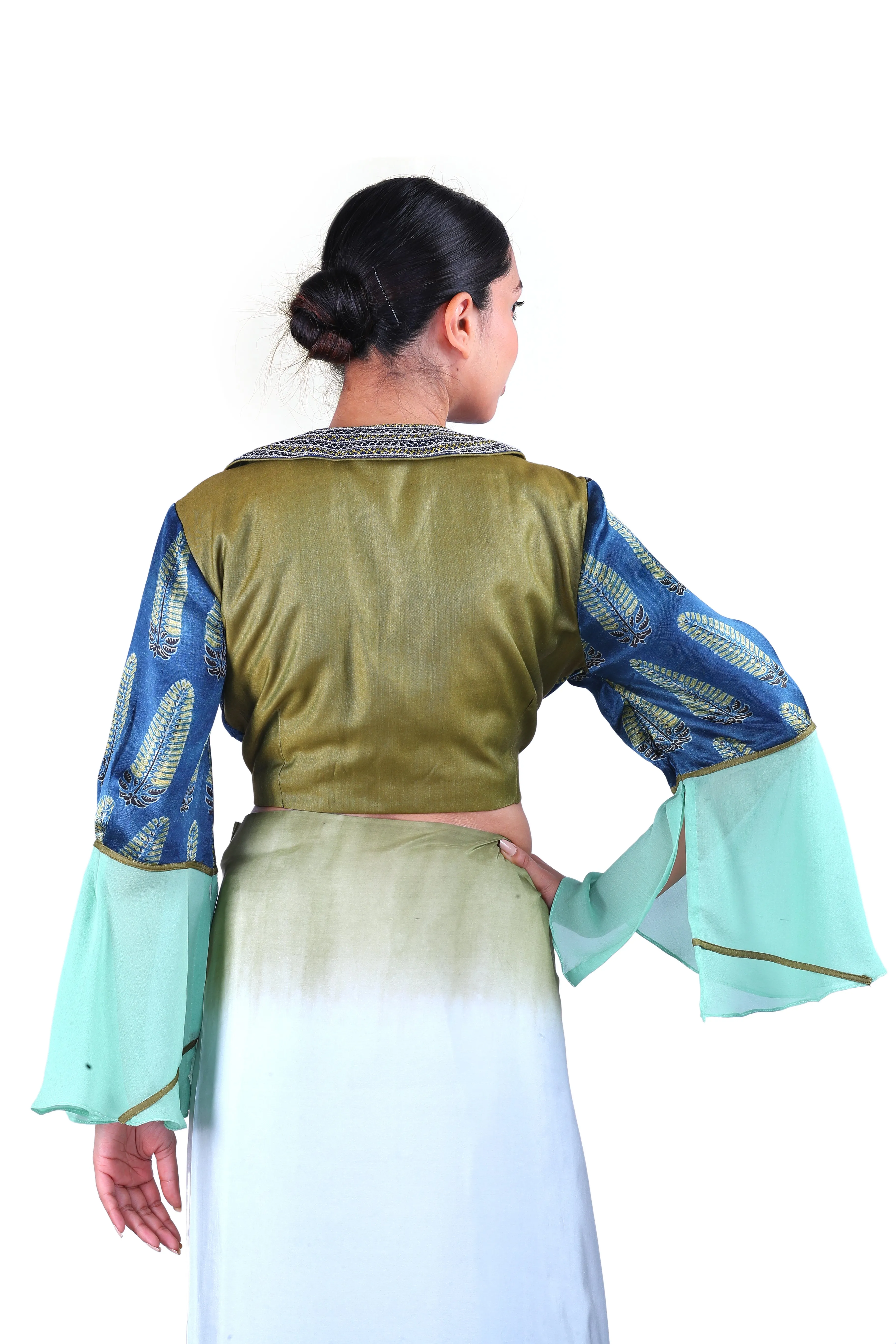Light blue  silk Saree