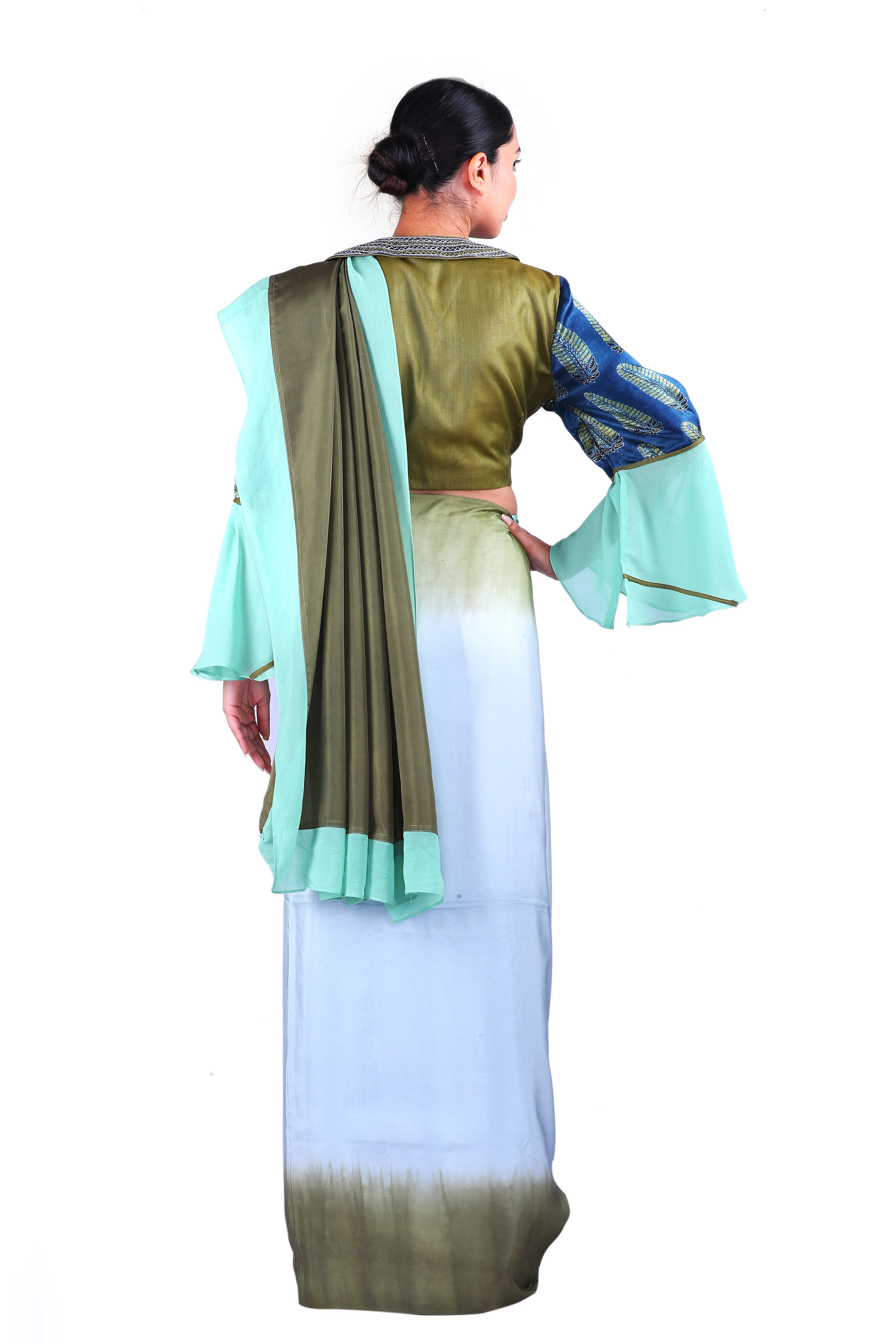 Light blue  silk Saree