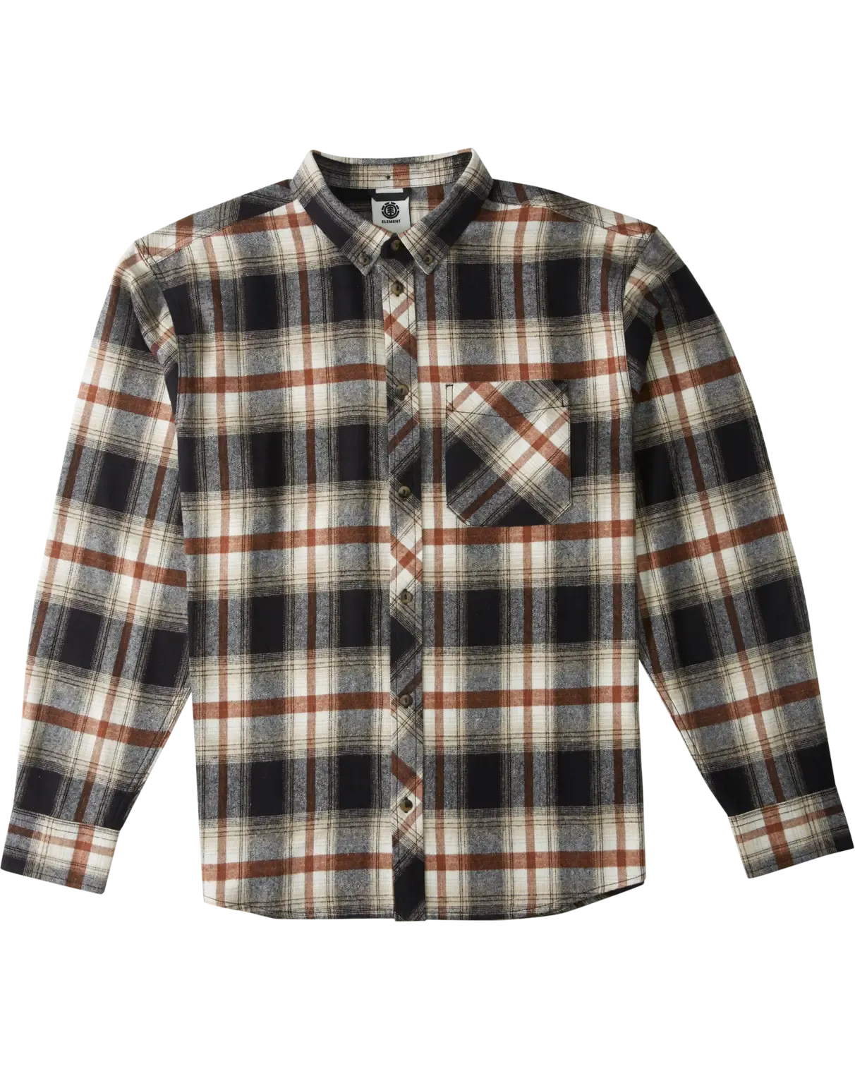 Lumber Classic Flannel Shirt in Black & Dull Gold