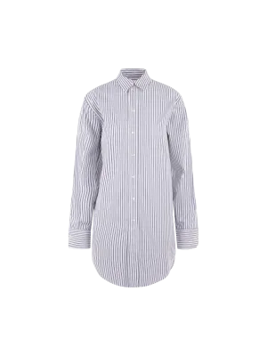 Marcella Poplin Oversized Shirt