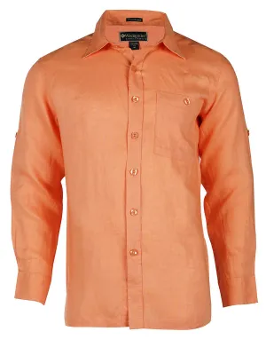 Men's Linen Shirt - Caribe Long Sleeve
