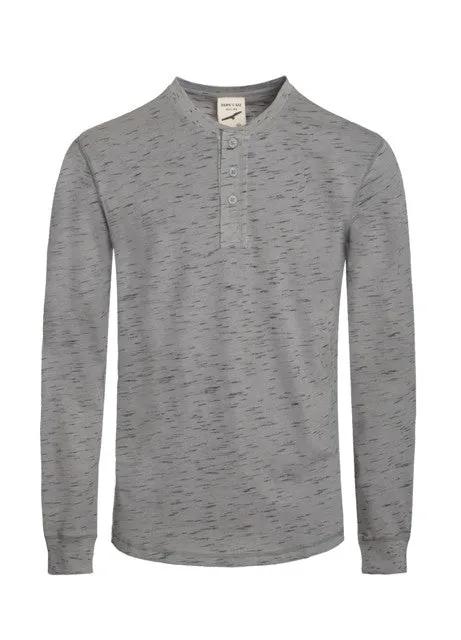 Men's Long Sleeve Henley Shirt