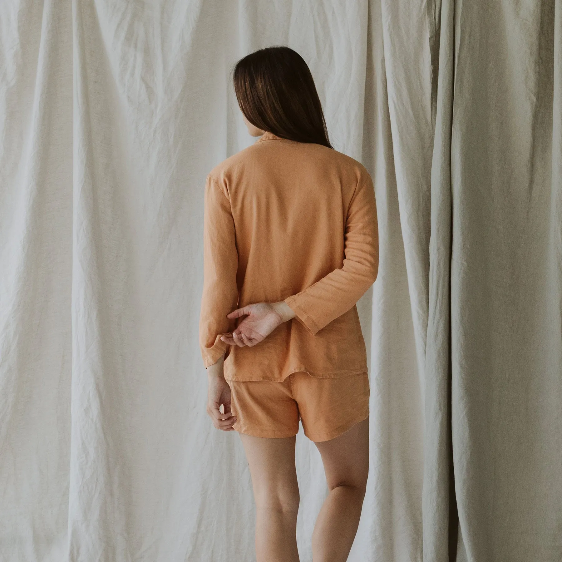 Mila Long Sleeve - Apricot, XS