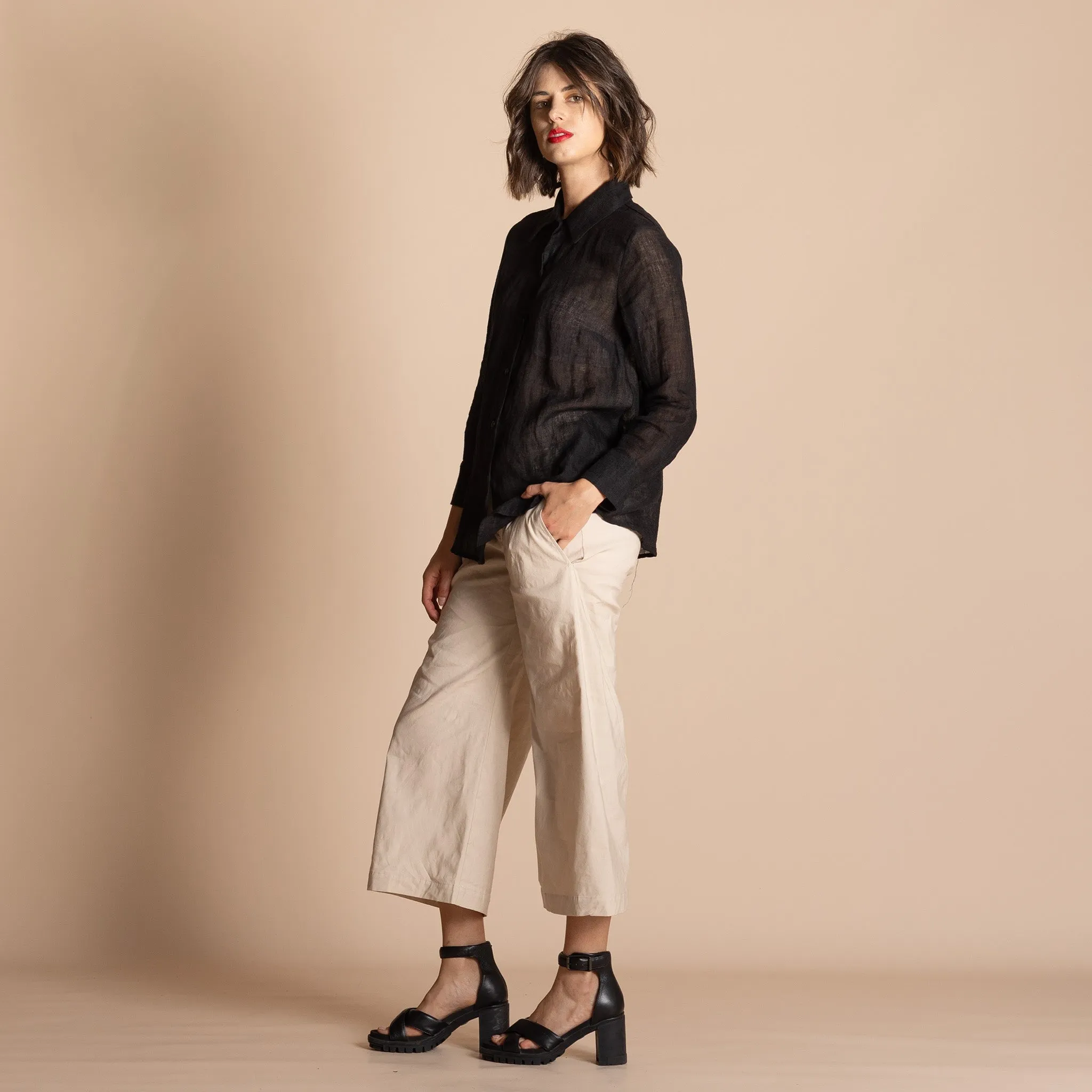 muslin trapeze shirt