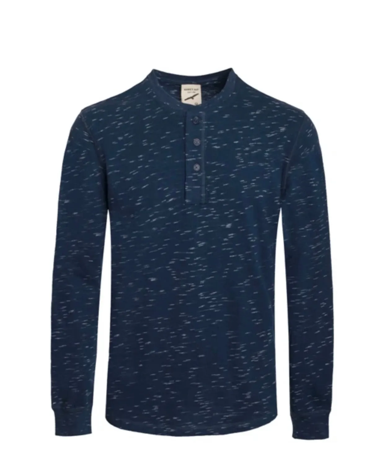Navy Long Sleeve Henley