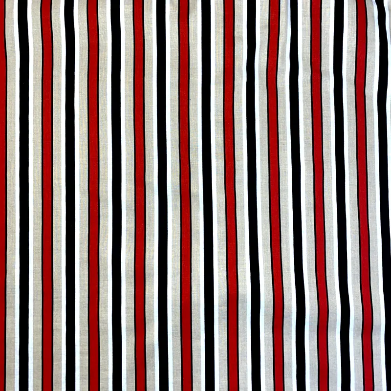 Oversized fit short sleeve shirt with striped back