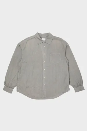 Palmer Shirt Damaged (Linen) - Grey