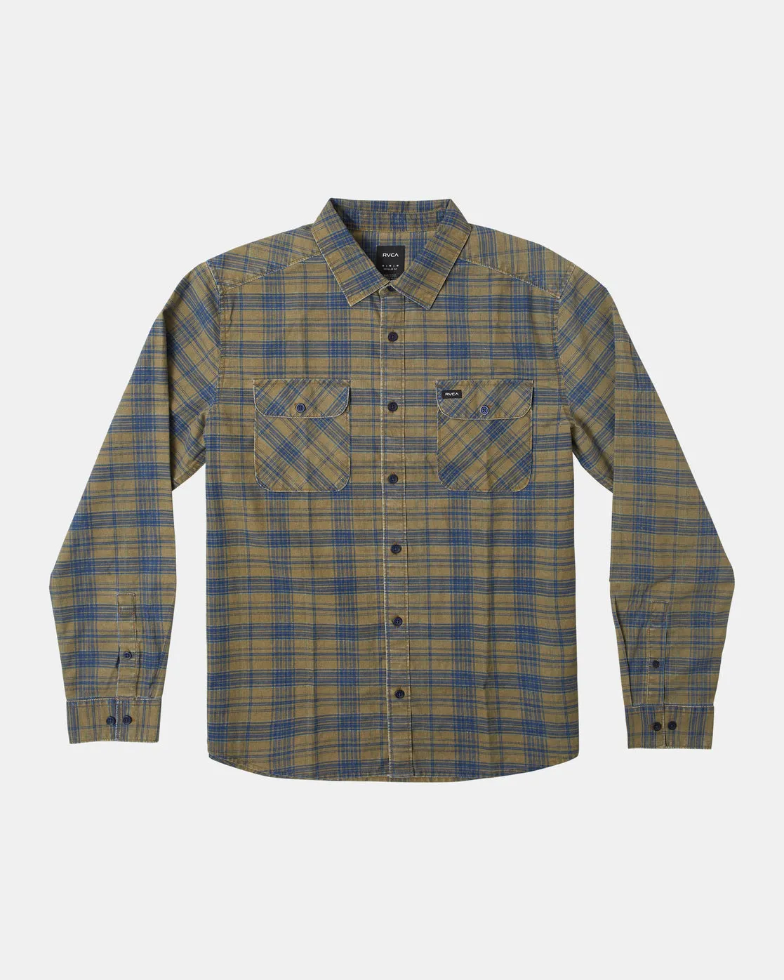 Panhandle Long Sleeve Flannel Shirt - Wood
