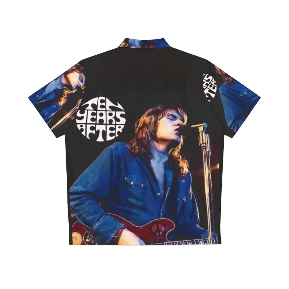 "Vintage Ten Years After Hawaiian Shirt - Retro 60s Music Apparel"