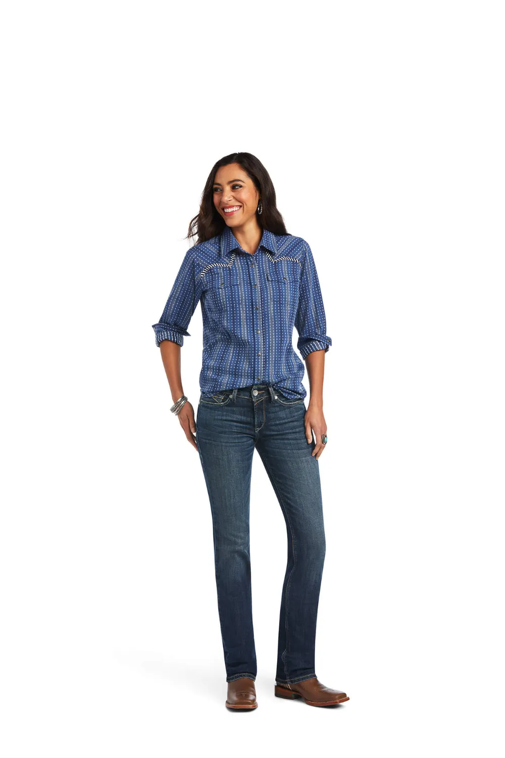 REAL Darling Shirt Chambray Dobby