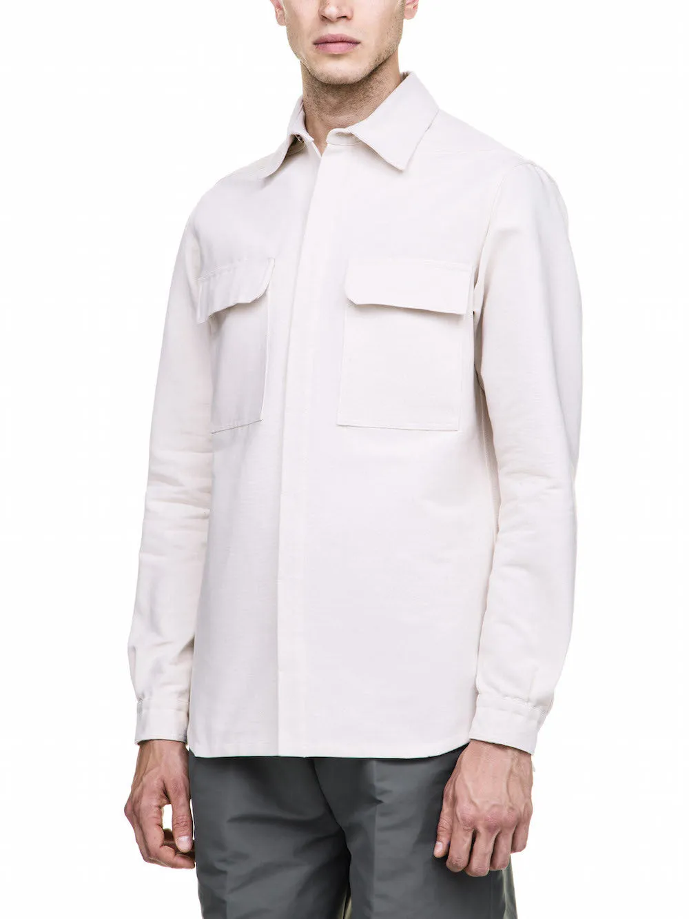 Rick Owens White Shirt