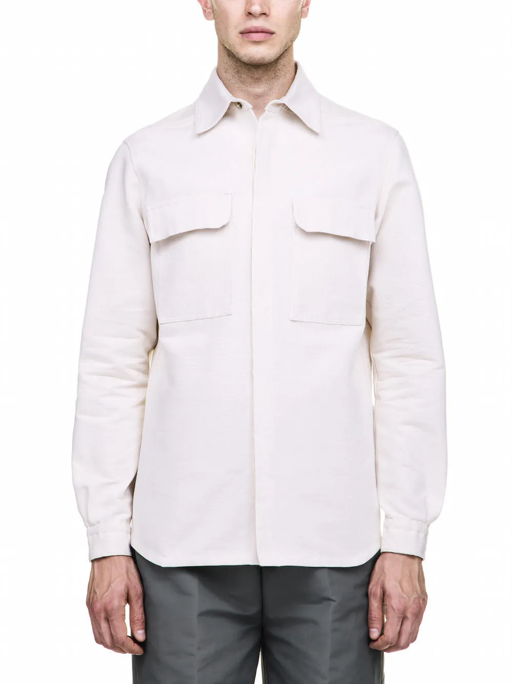 Rick Owens White Shirt