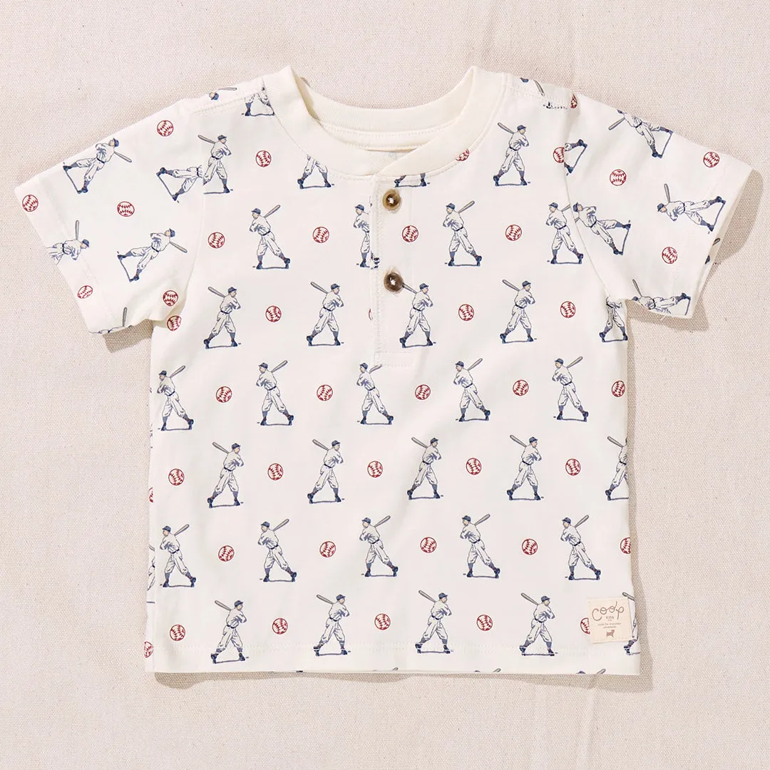 Scout Henley T-Shirt - Baseball