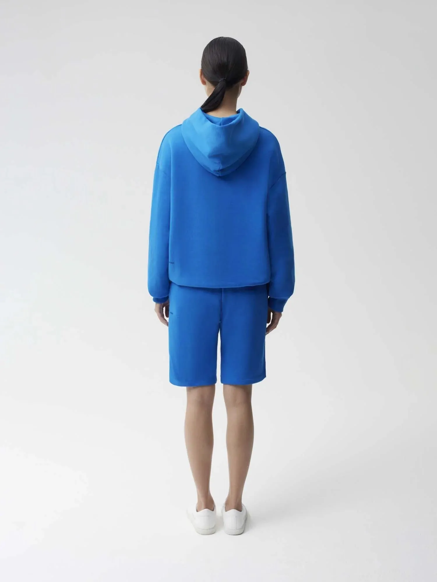 Signature Long Shorts—cobalt blue