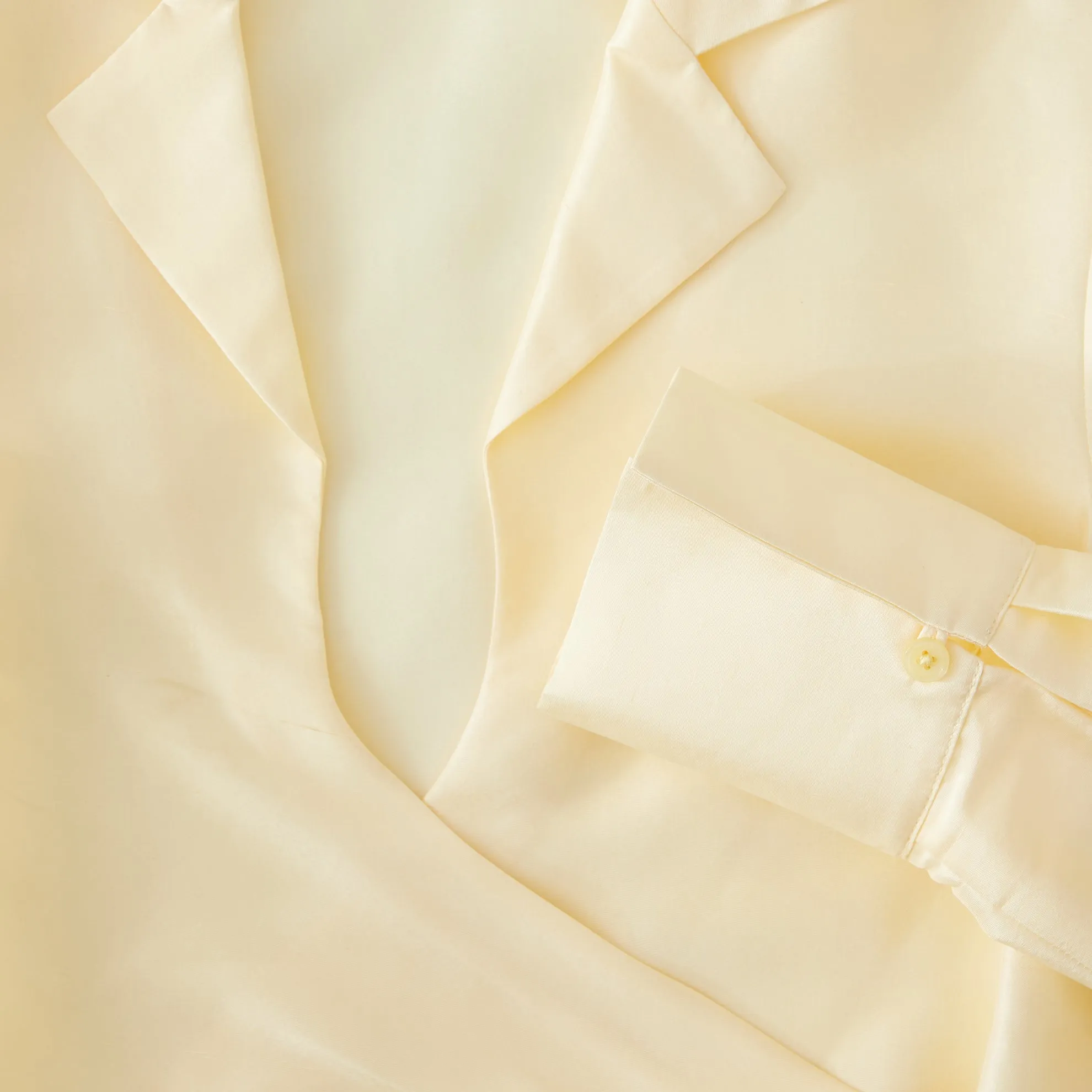 Silk Dupioni Wrap Blouse