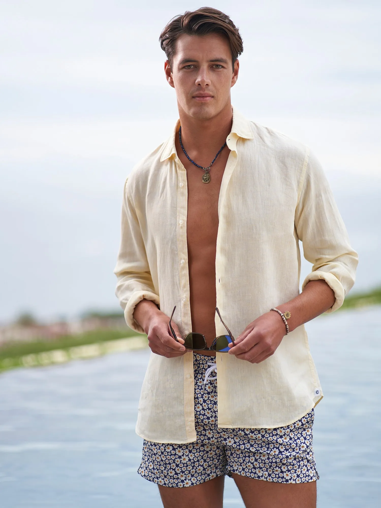Solid Linen Shirt