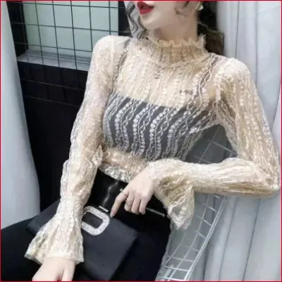 Stylish Women’s Lace Blouse