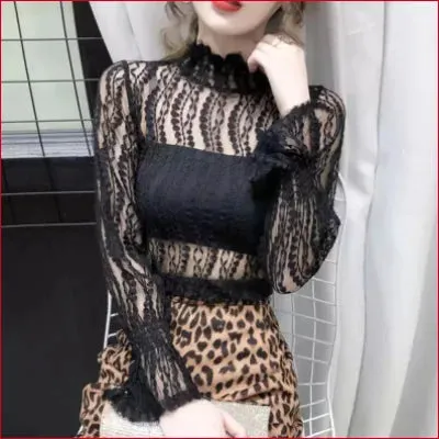 Stylish Women’s Lace Blouse