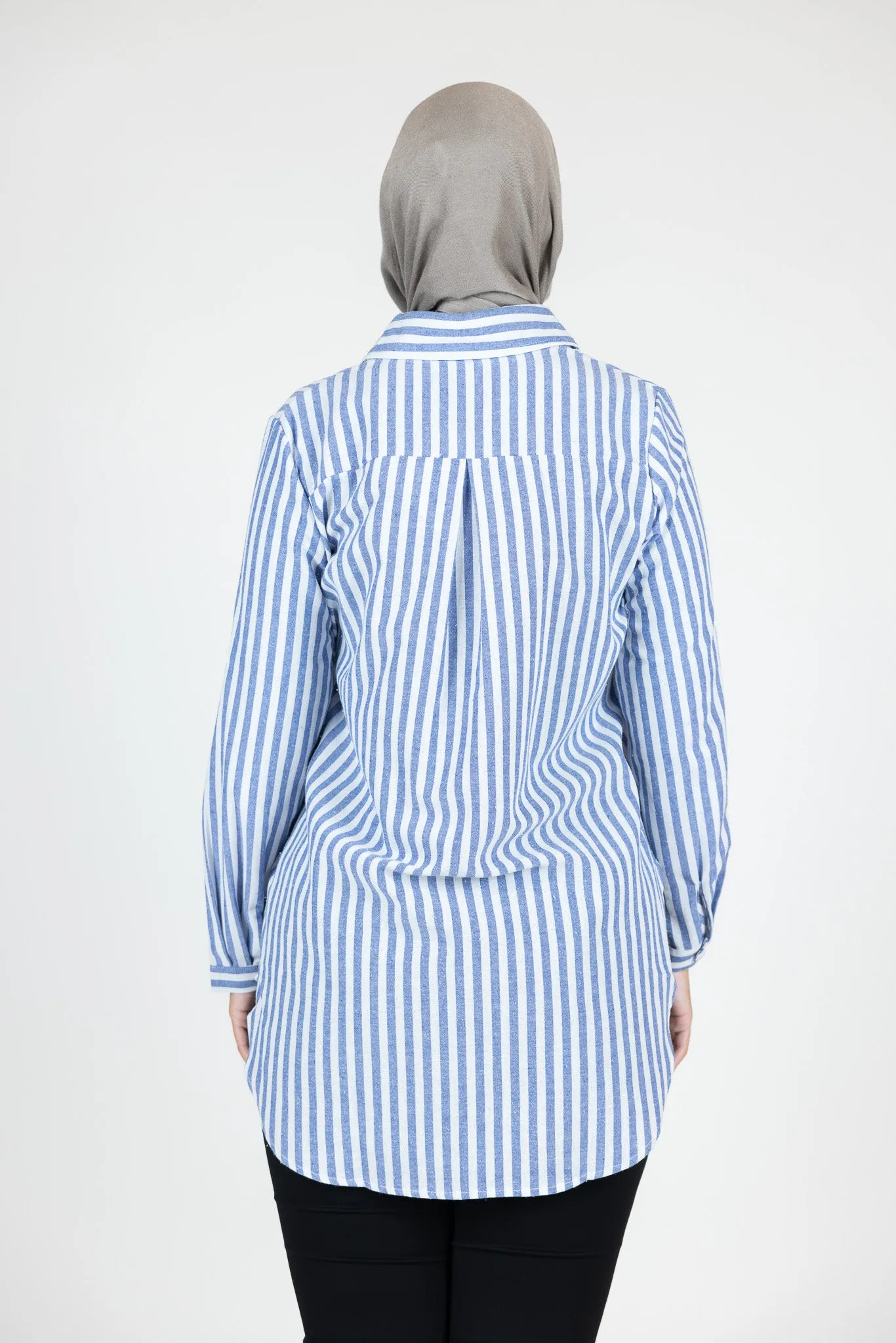 Sue Stripe Button Up Shirt