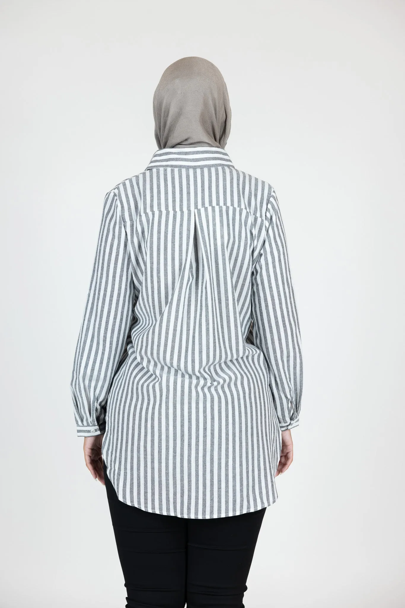 Sue Stripe Button Up Shirt