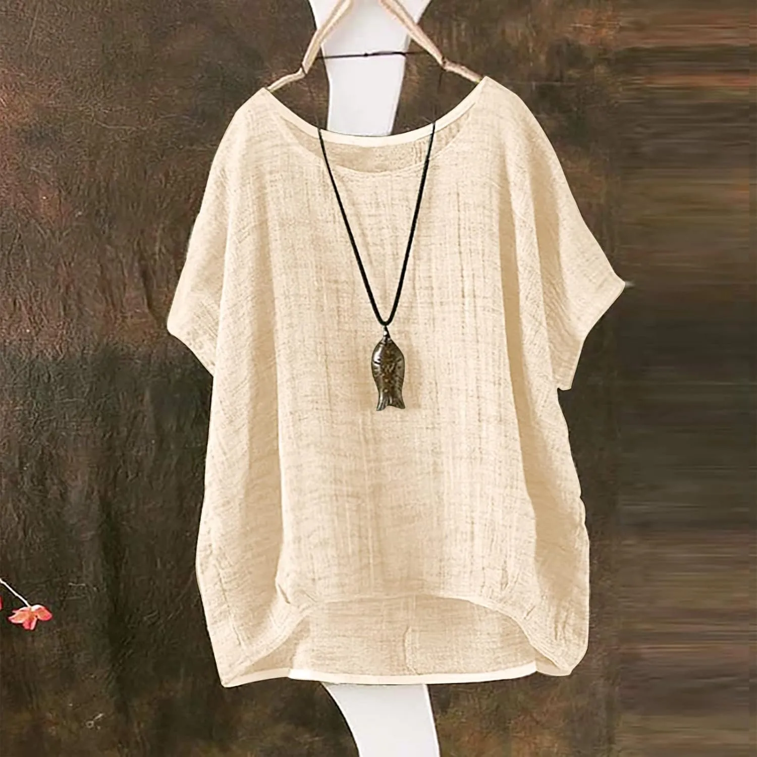 White Linen Button Down Shirt Women Cute Shirts Casual Tops Ladies Tank Tops Loose Fit Summer Casual Loose Graphic Tees Small